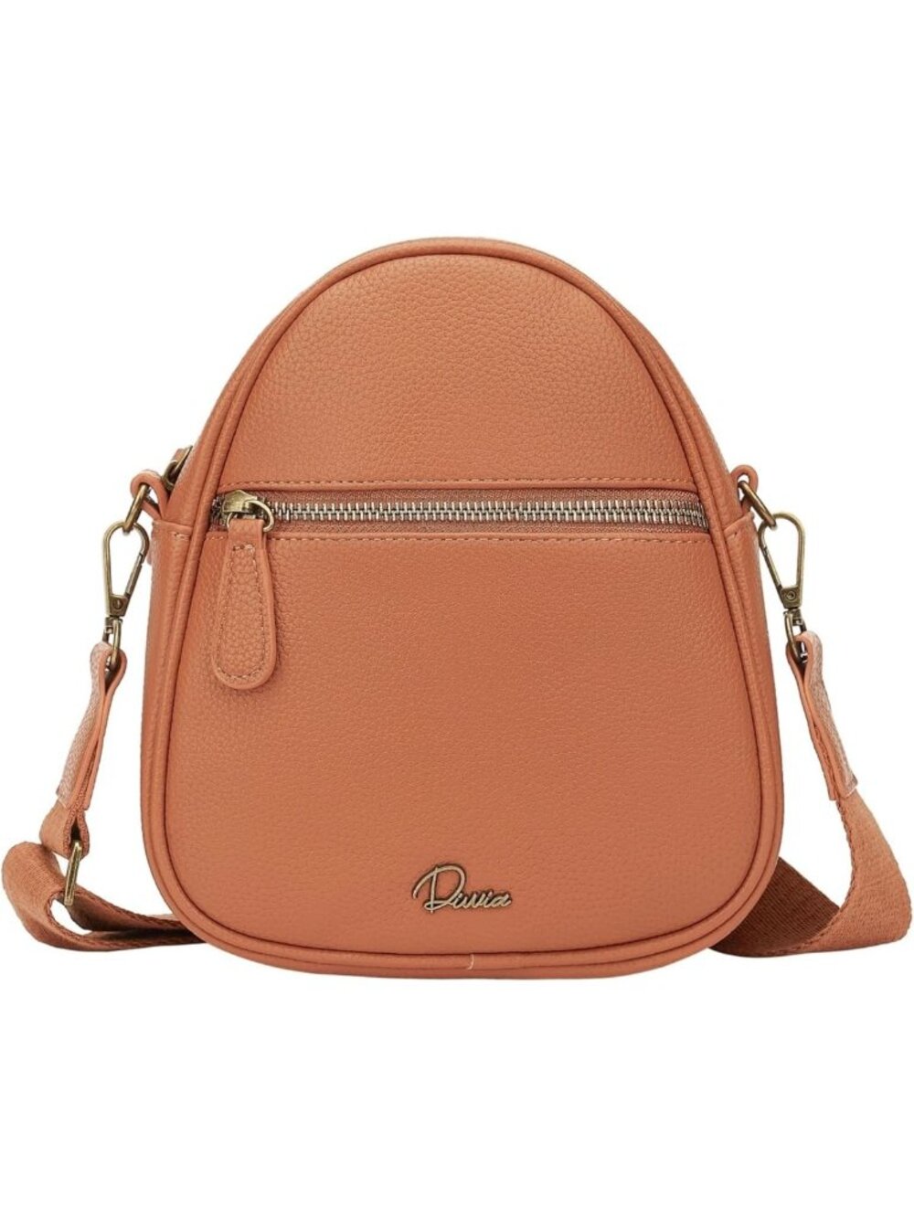 Vegan Leather Crossbody Bag for Women | Small Adjustable Strap Shoulder Purse